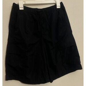 Offline By Aerie Chill Moves Long Cargo Black Short~NWT Women's Size Medium